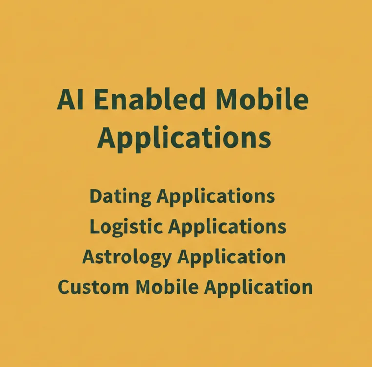 AI Enabled Mobile Applications